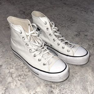 Women’s high top platform converse